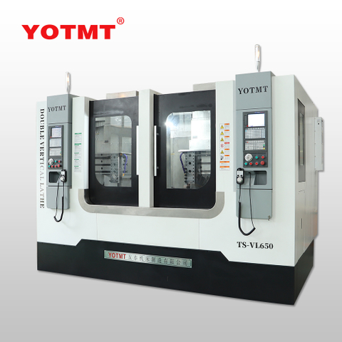 TS-VL650 آلة مخرطة CNC ذات نظام مزدوج متوازي للمعادن العمودية