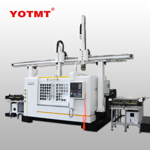 XSC800 مخرطة معدنية CNC مخرطة CNC ذات برج مزدوج مع قيادة مركزية