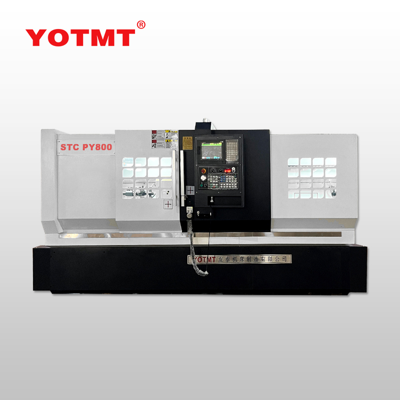 YOTMT STC-PY800 مركز القيادة مخرطة معدنية ذات نهاية مزدوجة برج CNC آلة الخراطة